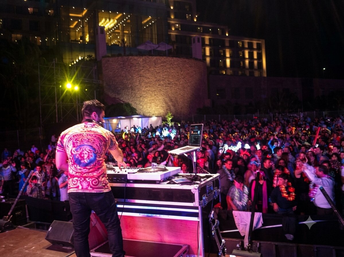 DJ MA en set en vivo